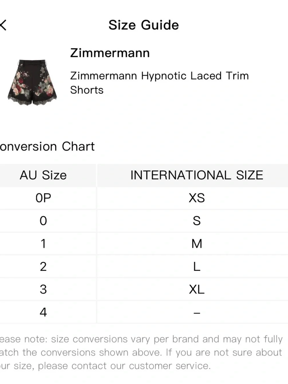 Zimmermann Black Floral High-Waist Shorts with Lace Hem - Picture 5 of 12